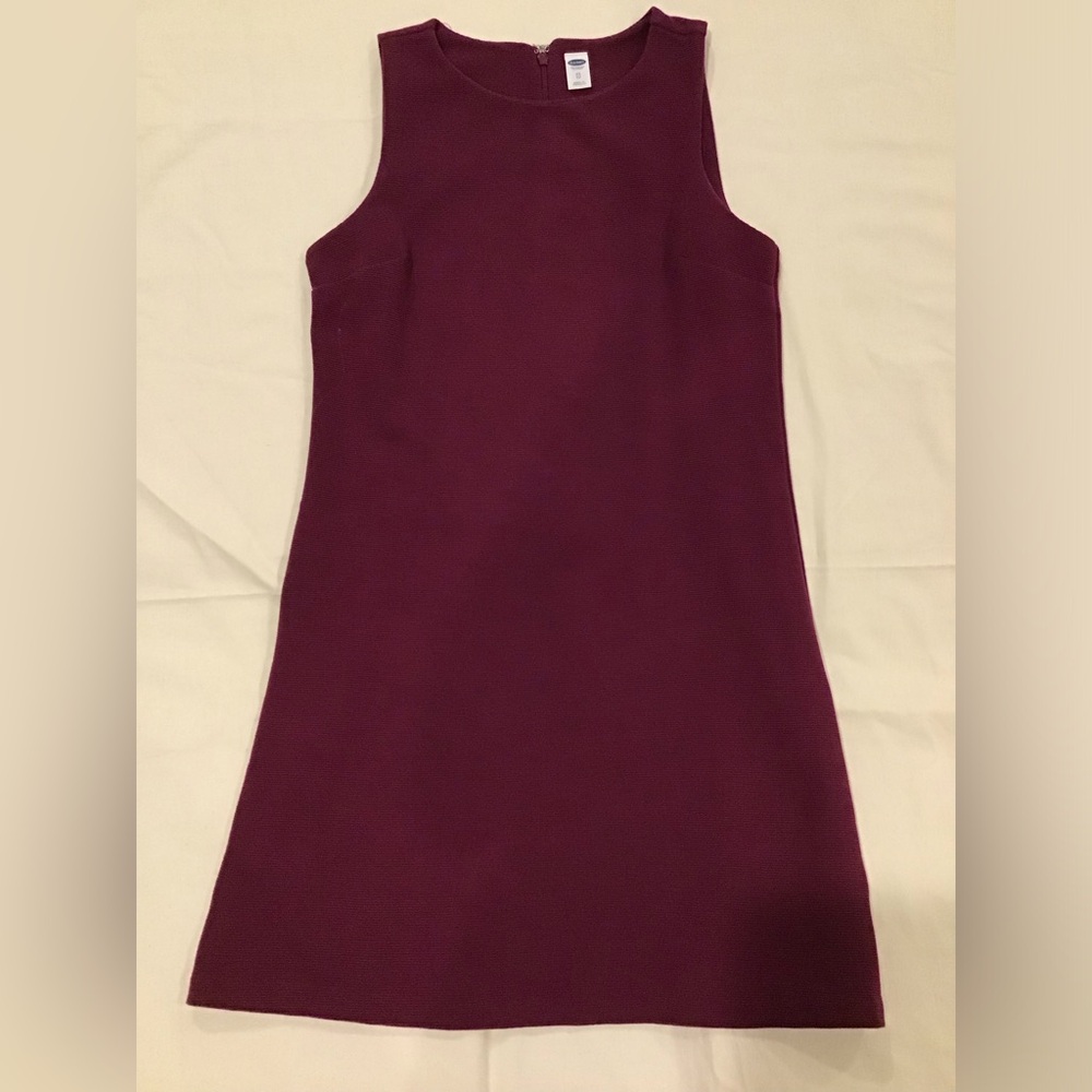 Old Navy Ribbed Ponte Knit Sleeveless Shift Dress
